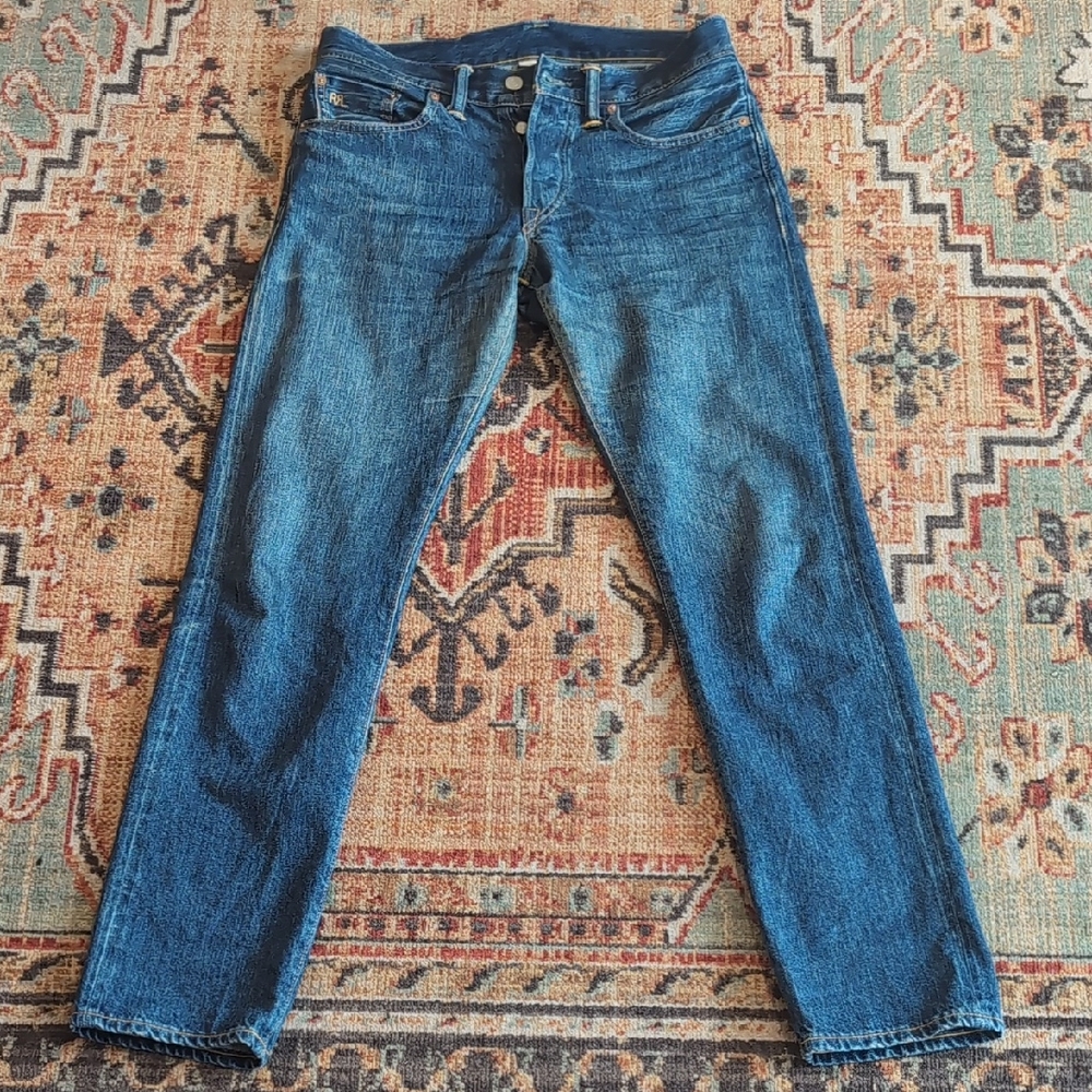RRL Slim Fit Selvedge Denim Jeans